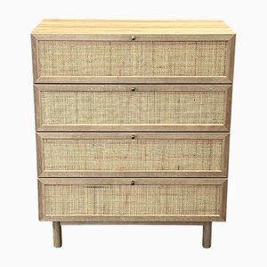 Chest of Drawers in Rattan
