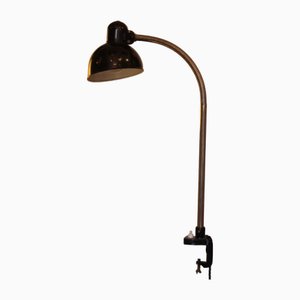 Lampe de Bureau à Pince Vintage avec Col de Cygne par Christian Dell pour Kaiser Idell, 1940s