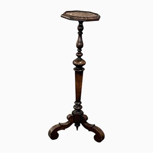 Antique Candlestick in Wood