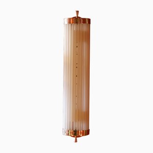Vintage French Long Cinema Wall Light, 1930s
