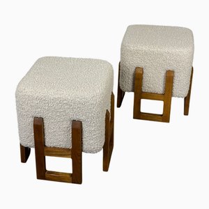 Ottomanes attribuées à Vittorio Dassi pour Dassi Mobili Moderni, Set de 2