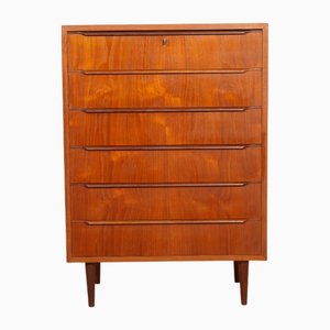 Vintage Danish Chest of 4 Drawers in Teak
