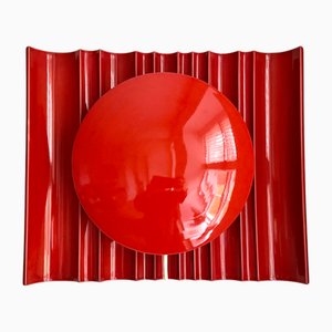 Ceramic Wall Sconce by Olle Alberius for Rörstrand, 1970s