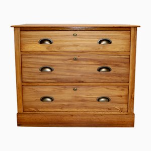 Edwardian Chest of Drawers in Cherrywood by RG Dunn, 1890s