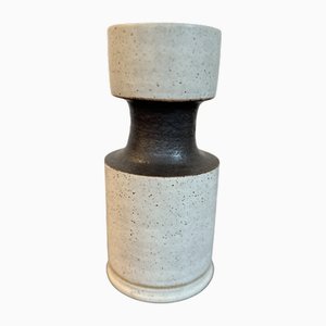 Glasierte Steingut Vase von Bruno Gambone, Italien, 1970er
