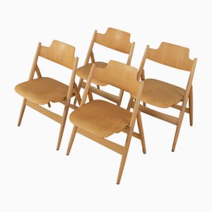 Chaises SE 18 par Egon Eiermann pour Wilde+Spieth, 1950s, Set de 4