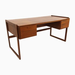 Teak Schreibtisch, Schweden, 1960er