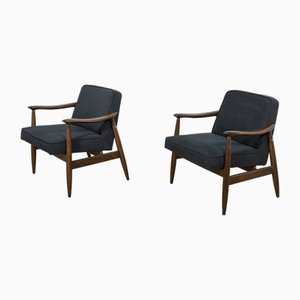 Mid-Century Modern GFM-87 Armchairs by Juliusz Kedziorek for Gościcińskie Furniture, Poland, 1960s, Set of 2