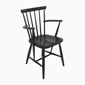 Pinnstol Armchair in Beech, Sweden, 1960s