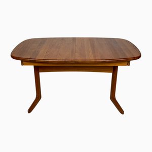 Mid-Century Danish Teak Extendable Dining Table from Juul Kristensen, 1960s
