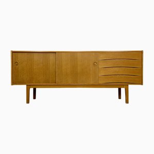 Scandinavian Minimalistic Oak Sideboard by Erik Wørts for Ikea, 1960s