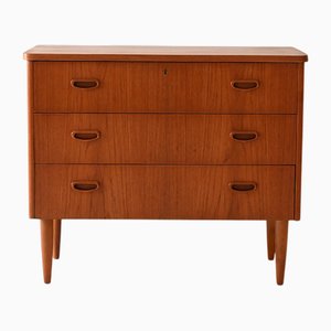 Scandinavian Teak Chest of Drawers, 1960s