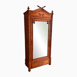 Vintage Wardrobe in Faux Bamboo, 1920s