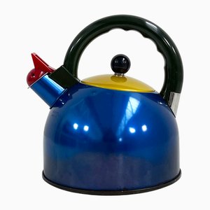 Blue Tea Kettle from Cook Vessel, Japan, 1980s