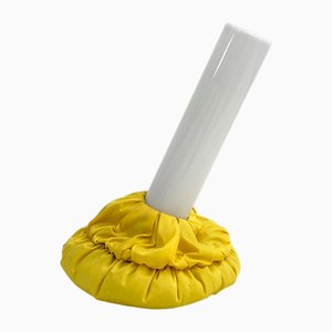 Yellow Cloche Table Lamp by De Pas, D'Urbino & Lomazzi for Sirrah, 1980s