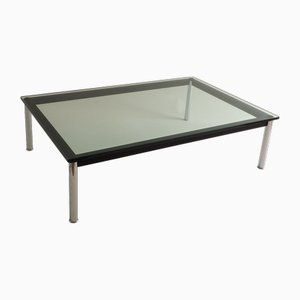 Mesa de centro LC10 de Le Corbusier para Cassina, años 80