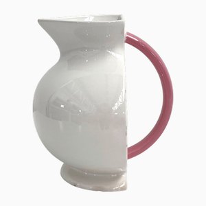 Pink Hollywood Series Water Jug by Marco Zanini for Bitossi, 1980s