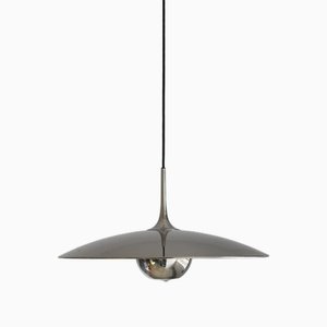 Silver Model Onos 55 Counterbalance Pendant Lamp by Florian Schulz