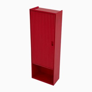 Armoire à Pharmacie T333 Rouge de Metalplastica, 1970s