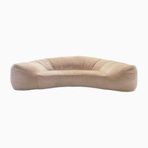 Large Croissant Sofa by Raphael Raffel for Honore Paris, 1970s