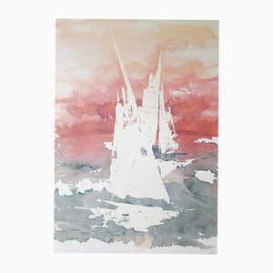 Macarena Sanz, Barcolana Race 5, Aquarell
