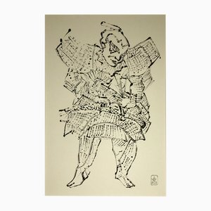 Alain Le Yaouanc, Sans titre, 1993, Gouache