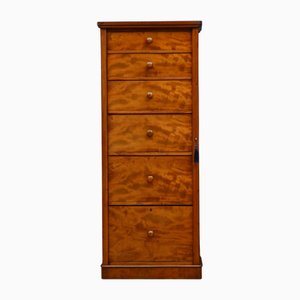 Tall Victorian Mahogany Chest of Drawers, 1860