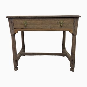 Tisch aus gebleichter Eiche, 1700er