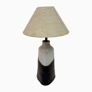 Lampe de Bureau Mid-Century Moderne en Poterie Vernie, 1960s