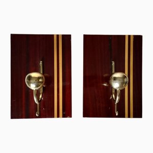 Mid-Century Modern Italian Coat Hangers, 1970s, Set of 2