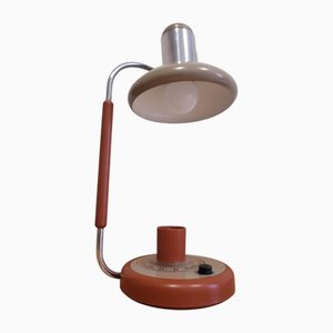 Lampe de Bureau Soviétique avec Calendrier et Porte-Stylo, 1970s