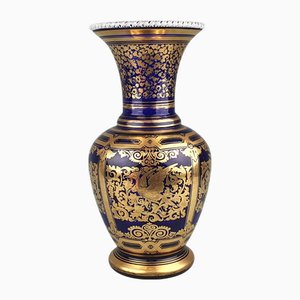 Antique Russian Imperial Glass Vase, 1860s