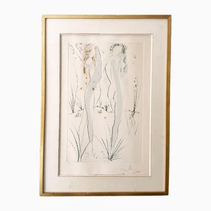 Salvador Dalí, Return, O Shulamite, 1971, Lithographie