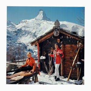 Slim Aarons, Chalet Costi, 1968, C-Print Portrait Fotografie