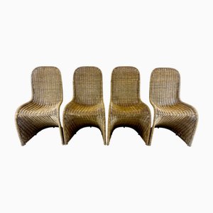 Vintage Vicker S Chairs in the style of Verner Panton, 1990s, Set of 4