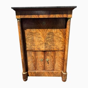French Walnut and Mahogany Secretaire, 1830
