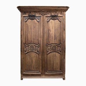 Antique French Marriage Armoire