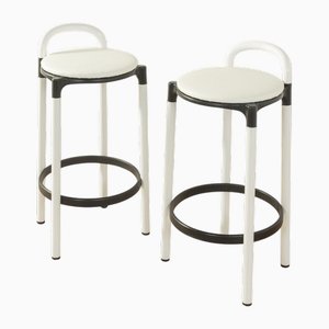 Tabourets par Anna Castelli Ferrieri pour Kartell, 1980s, Set de 2