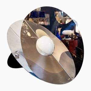 Luna Kinetic Lampe aus verspiegeltem Metall von Rinaldo Cutini, 1960er