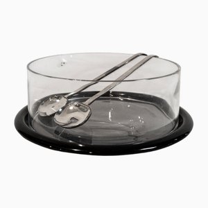 Salad Bowl by Gianfranco Frattini for Progetti, 1970s, Set of 4