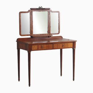 Antique Dressing Table with Mirror, 1900s