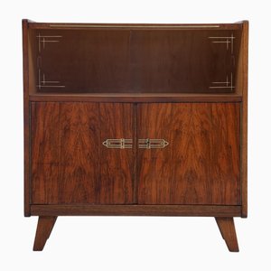 Vintage Dresser with Glass Doors, 1960s