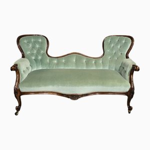 Victorian Mahogany Sofa, 1880
