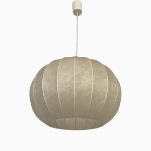 Mid-Century Modern German Cocoon Pendant from Goldkant Leuchten, 1970s