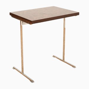 Table Console avec Structure en Métal Plaqué Chrome