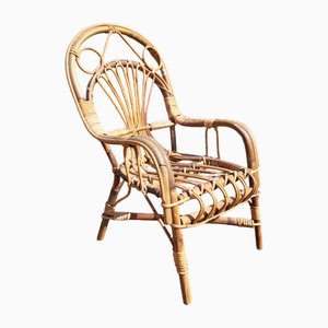 Rattan Children's Armchair, 1960s