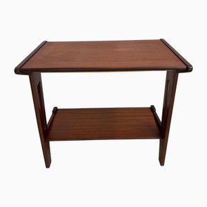 Vintage Side Table in Teak by Louis Van Teeffelen, 1960s