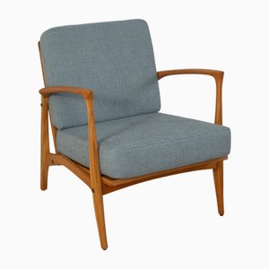 Fauteuil Vintage en Merisier, 1960s