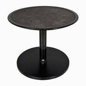 Mesa de centro italiana moderna redonda de hierro de Forme e Funzioni para Airon, años 80