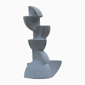 Abstrakte Free Form Skulptur, 1950er, Keramik